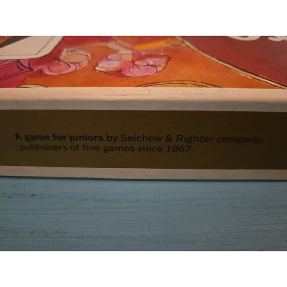 Vintage Bridge For Juniors Game 1967, Selchow & Righter Co. Preowned Board Game - Picture 3 of 8